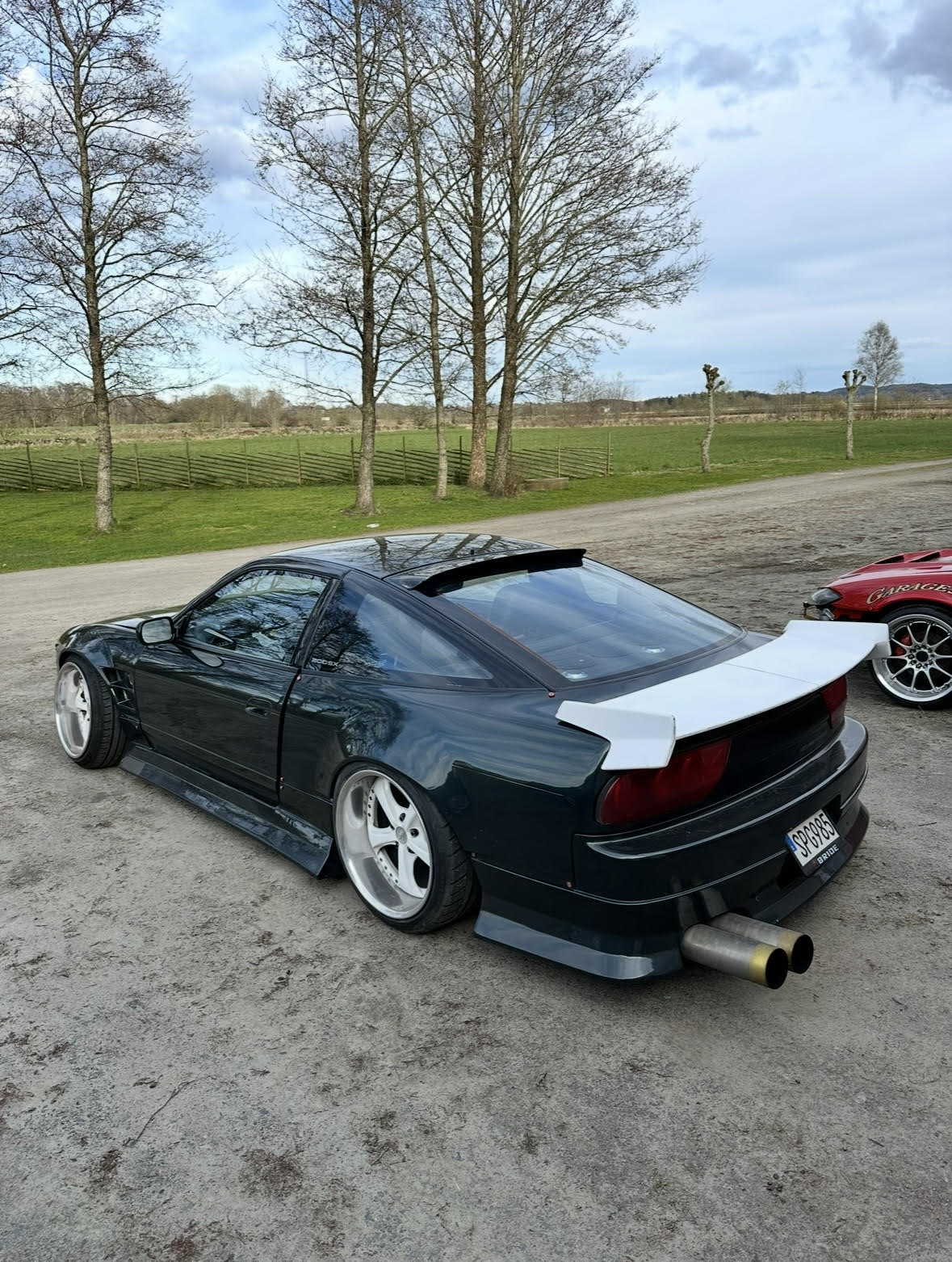 Nissan S13 200SX Drag wing