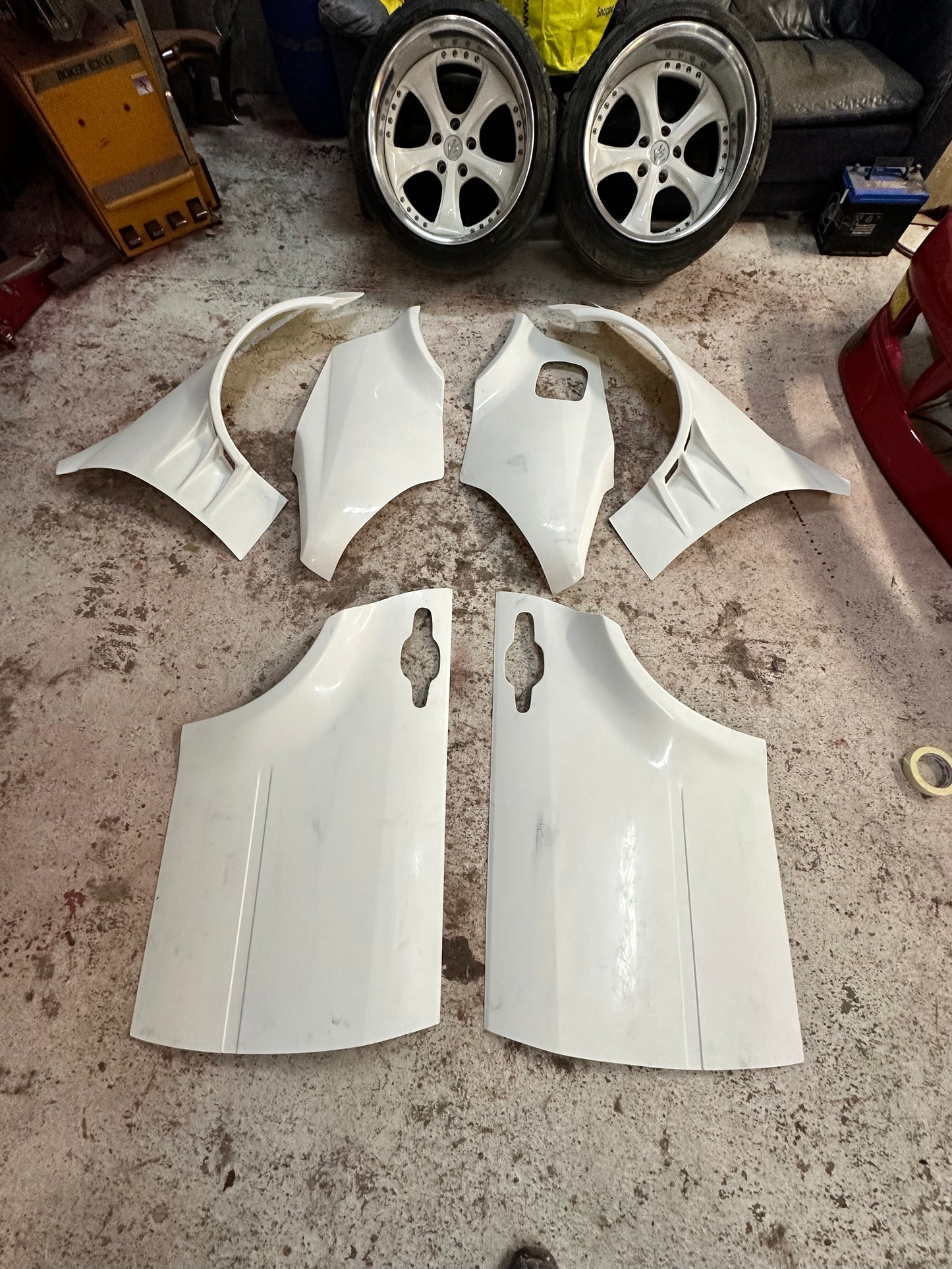 Lexus IS200/300 widebody overfenders SEDAN