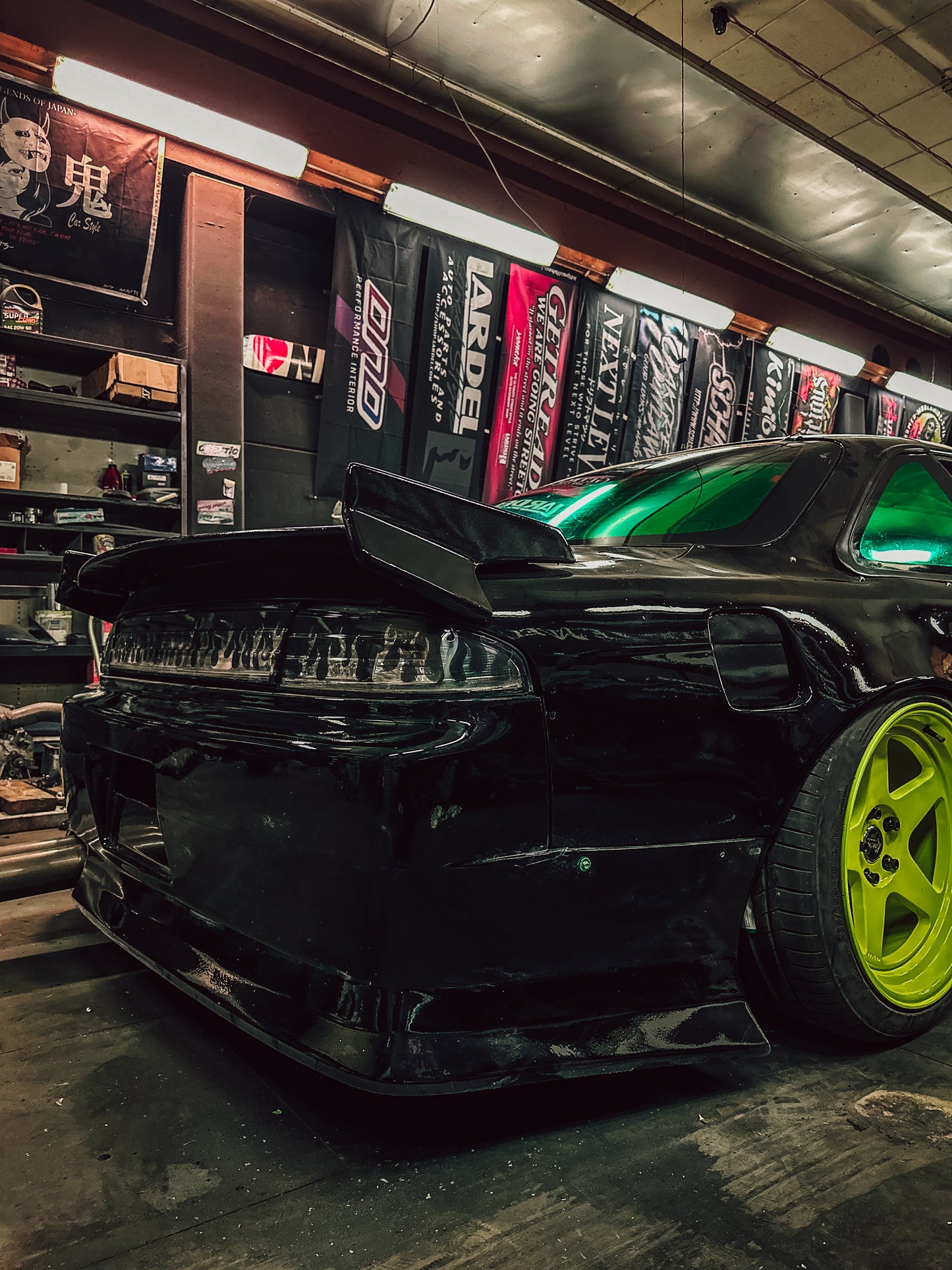 Nissan S13 200SX Drag wing