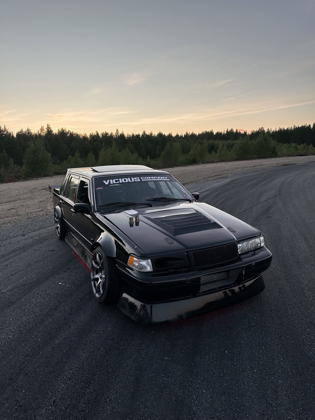 Volvo 740/960 widebody overfenders